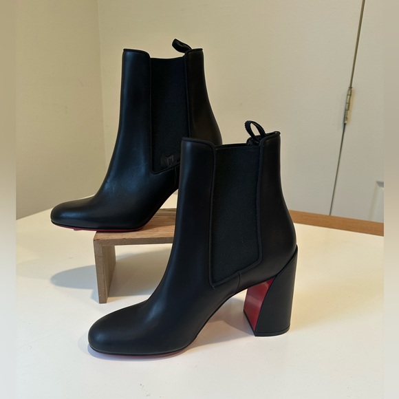 louboutin thick heel